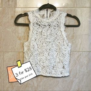 Zara Lace Crop Top
